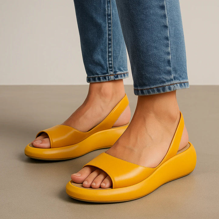 Isa | Comfort Platform Sandals - Image 3
