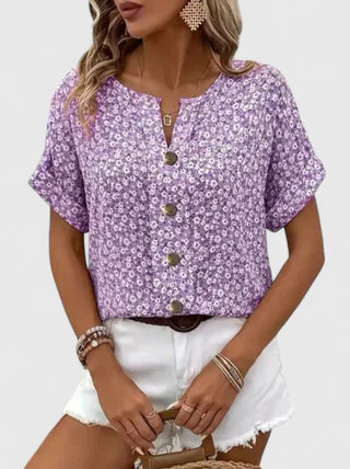 Sabine | Floral Summer Top