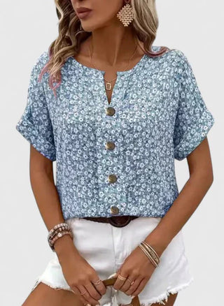 Sabine | Floral Summer Top