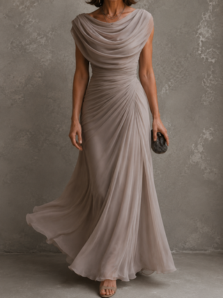 Jenna | Draped Maxi Dress