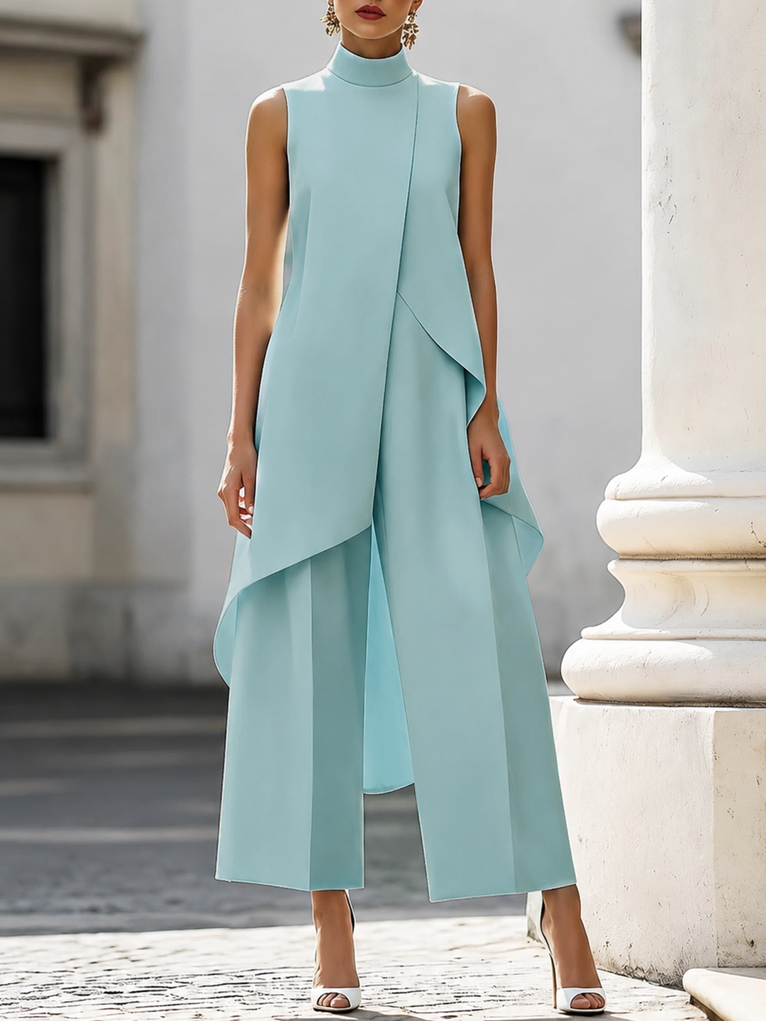 Catalina - Elegant Long Drop Jumpsuit