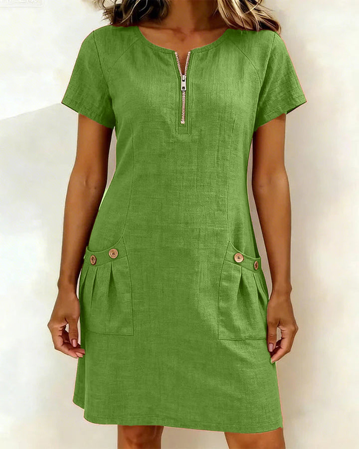 Lina | Effortless A-Line Dress - Image 2