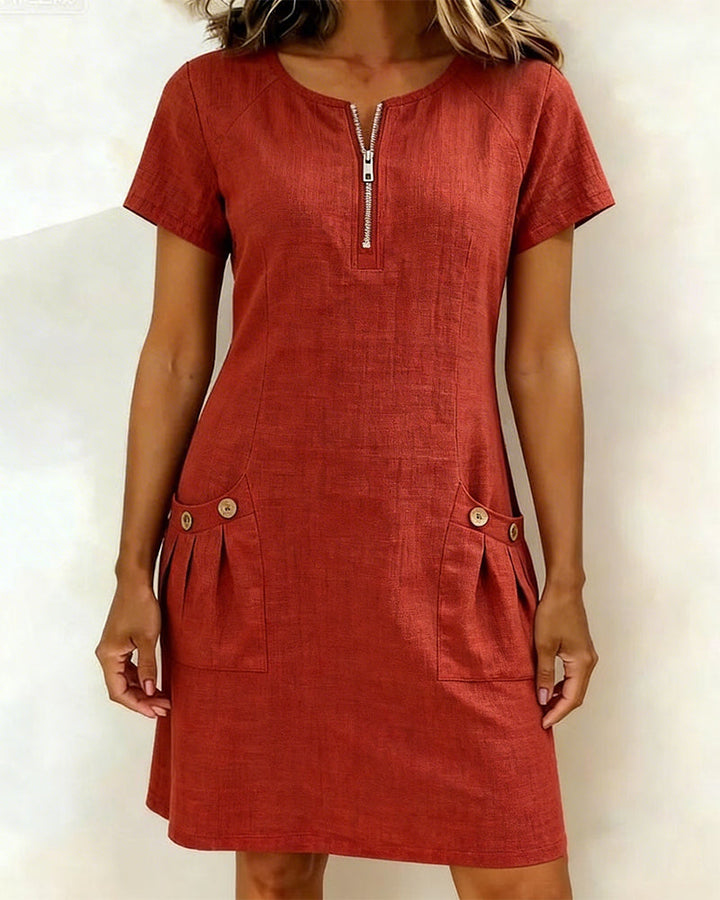 Lina | Effortless A-Line Dress - Image 3
