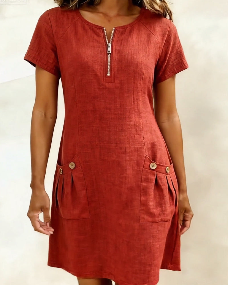 Lina | Effortless A-Line Dress - Image 6
