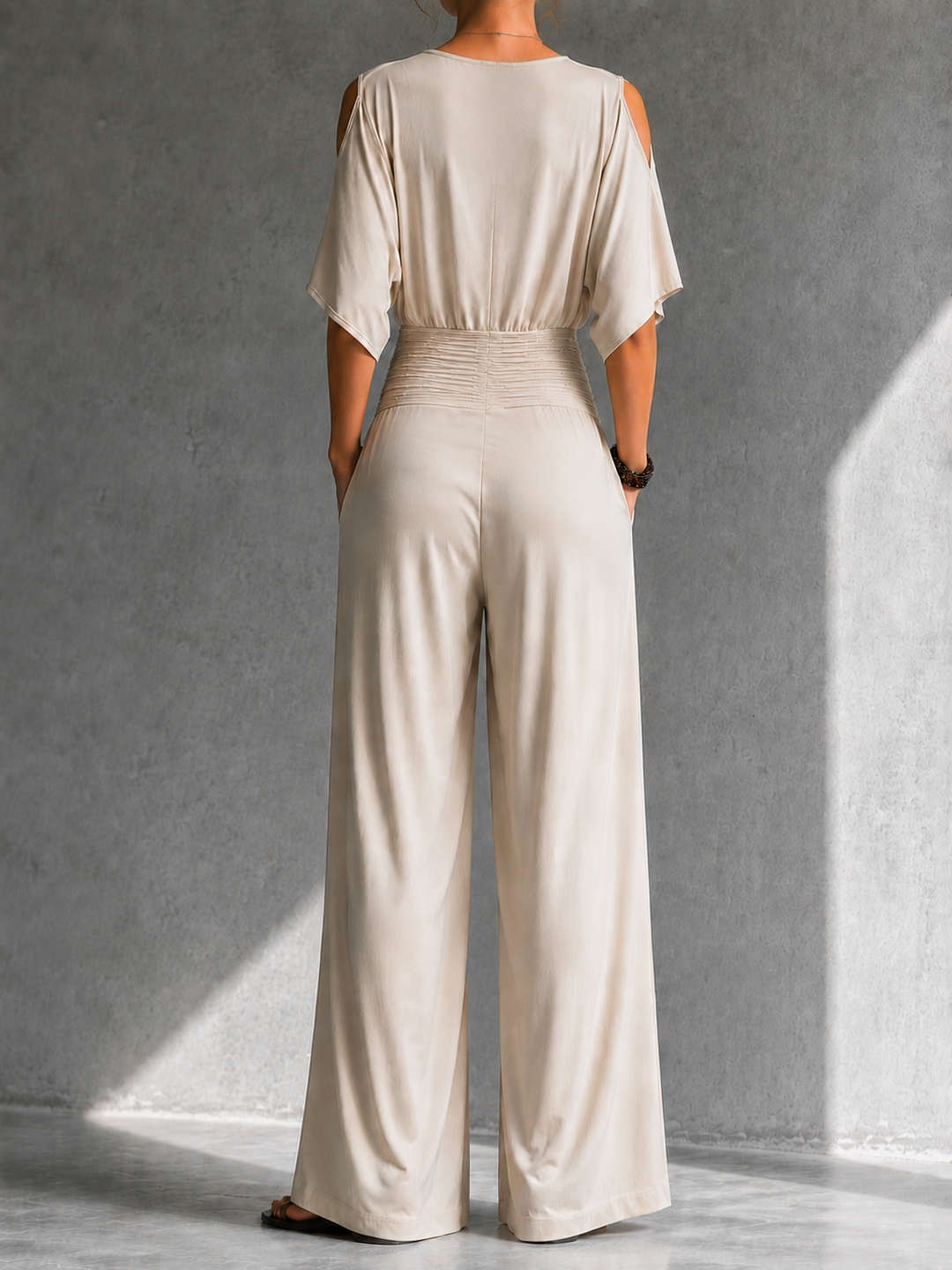 Mia | Elegant Draped Jumpsuit - Image 5