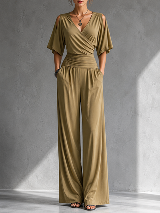 Mia | Elegant Draped Jumpsuit - Image 7