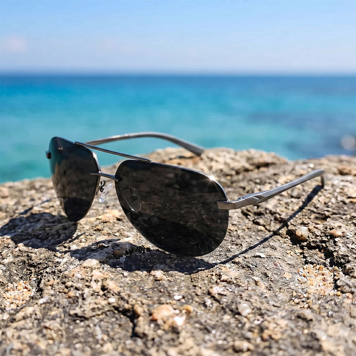 Alden™ Polarized Aviator Sunglasses - Buy One, Get One Free!