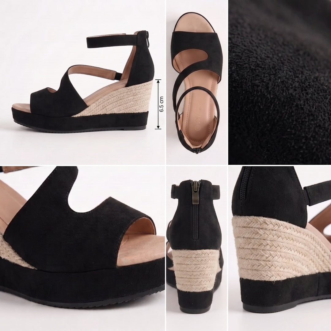 Monica | Espadrille Wedge Sandals - Image 3