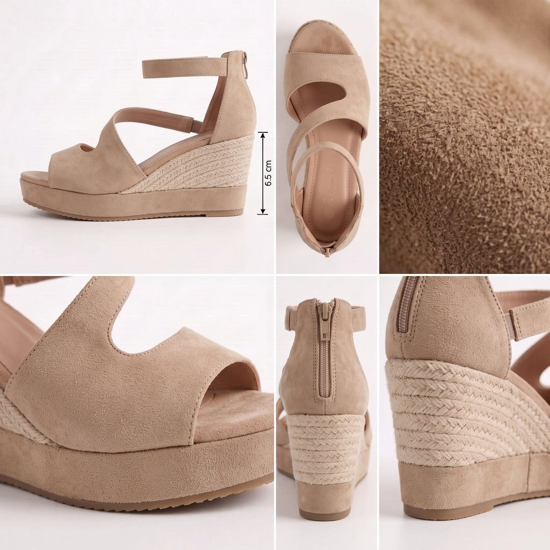 Monica | Espadrille Wedge Sandals - Image 7