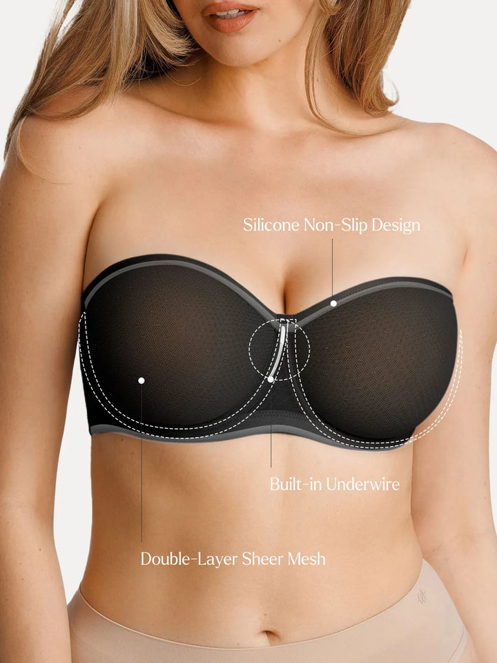Nadia Strapless Minimizer Bra