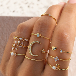 STELLAR DREAMS | CELESTIAL RING SET