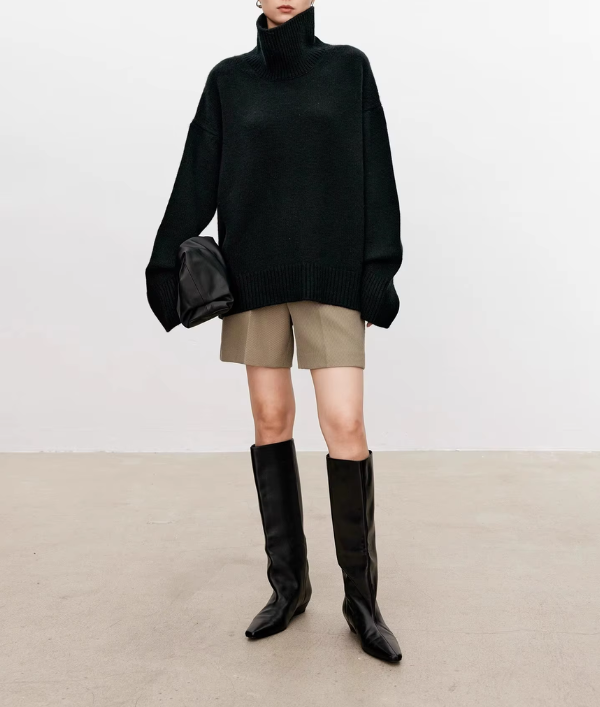 ELIANA | JUMPER WITH ROLL NECK