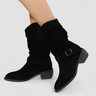 ELYSE | SLOUCH-STYLE WESTERN BOOTS