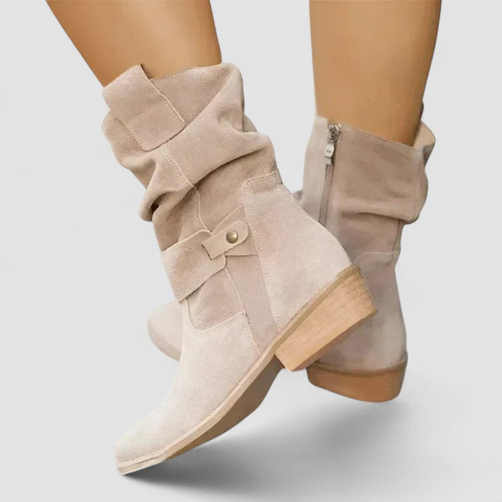 ELYSE | SLOUCH-STYLE WESTERN BOOTS
