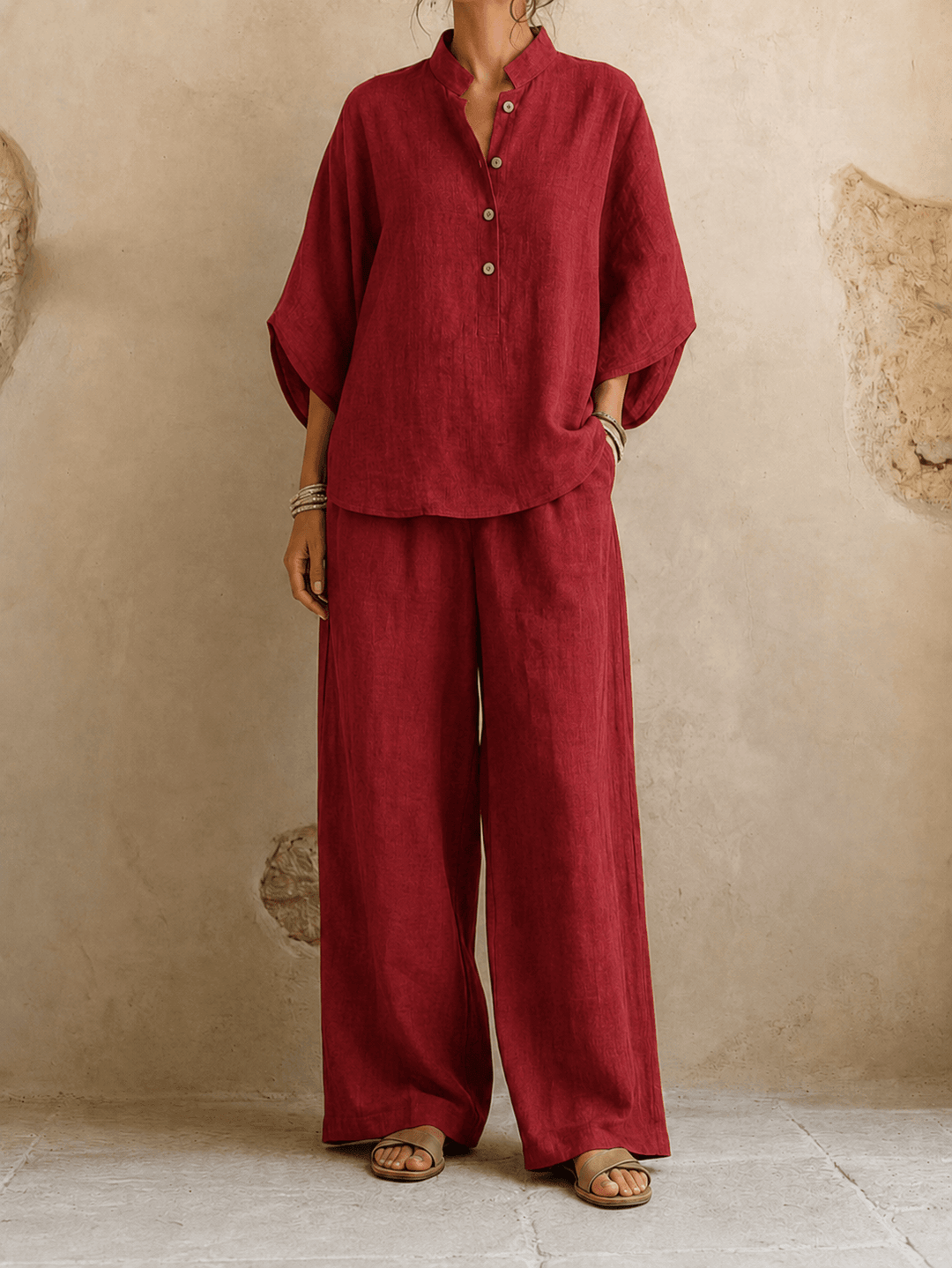 MARIBELLE | BATWING TWO-PIECE SET