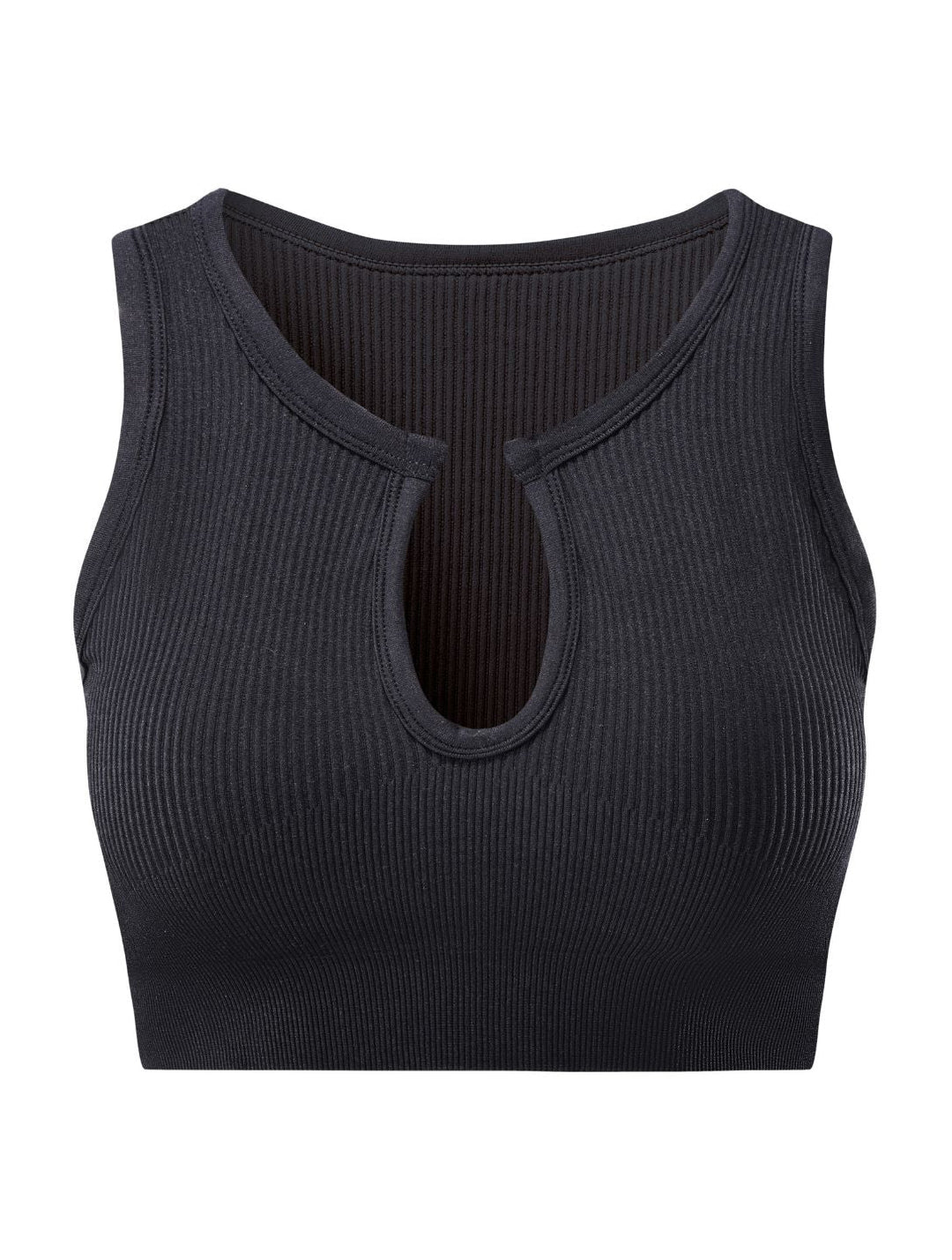 Remi Shape-Up Crop Top - Black