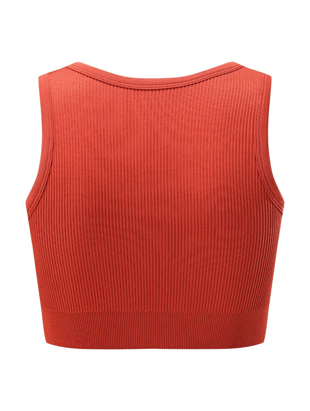 Remi Shape-Up Crop Top - Dark Orange