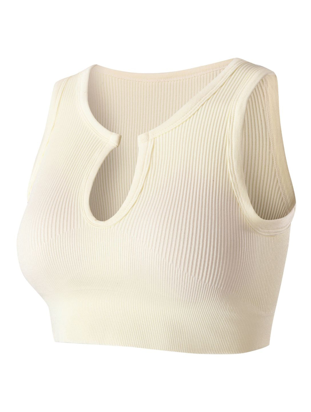 Remi Shape-Up Crop Top - Off-White