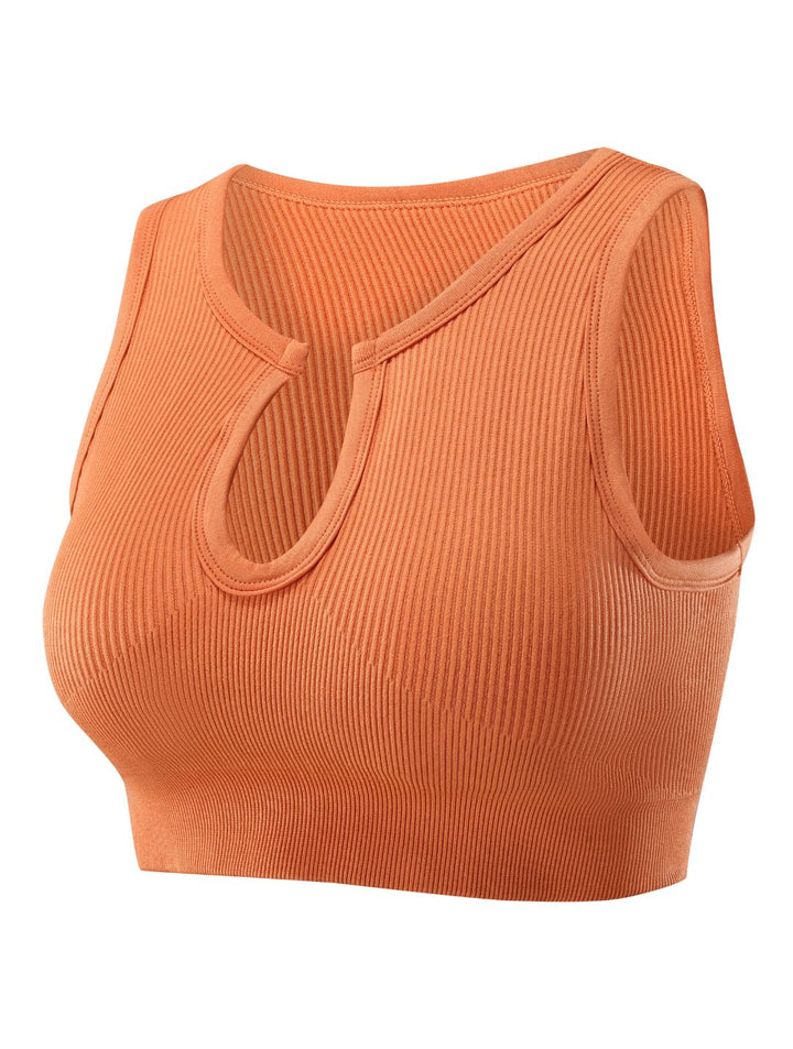Remi Shape-Up Crop Top - Orange