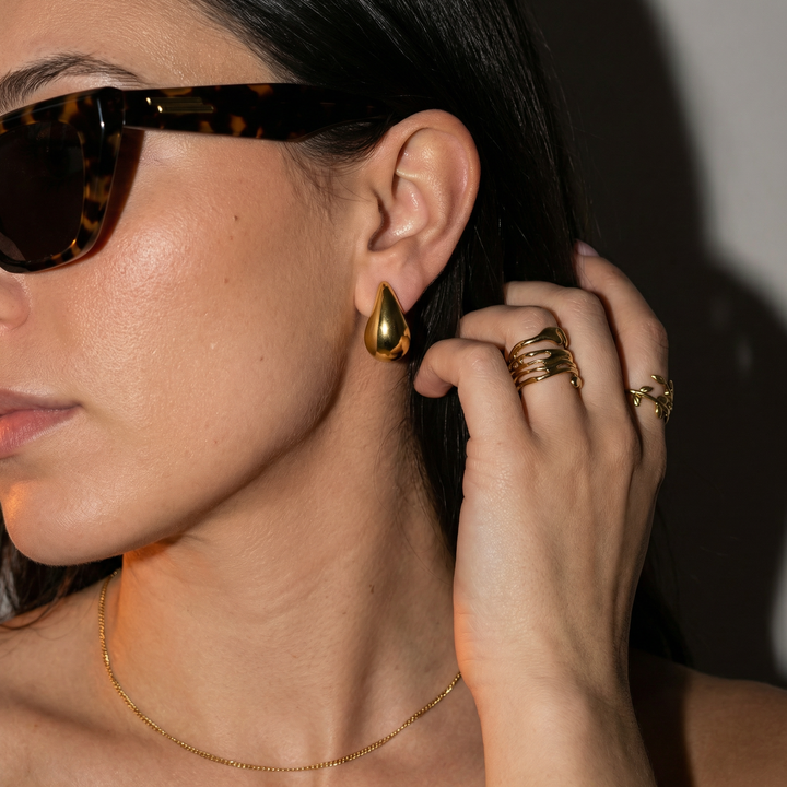 SORAYA | TEARDROP EARRINGS