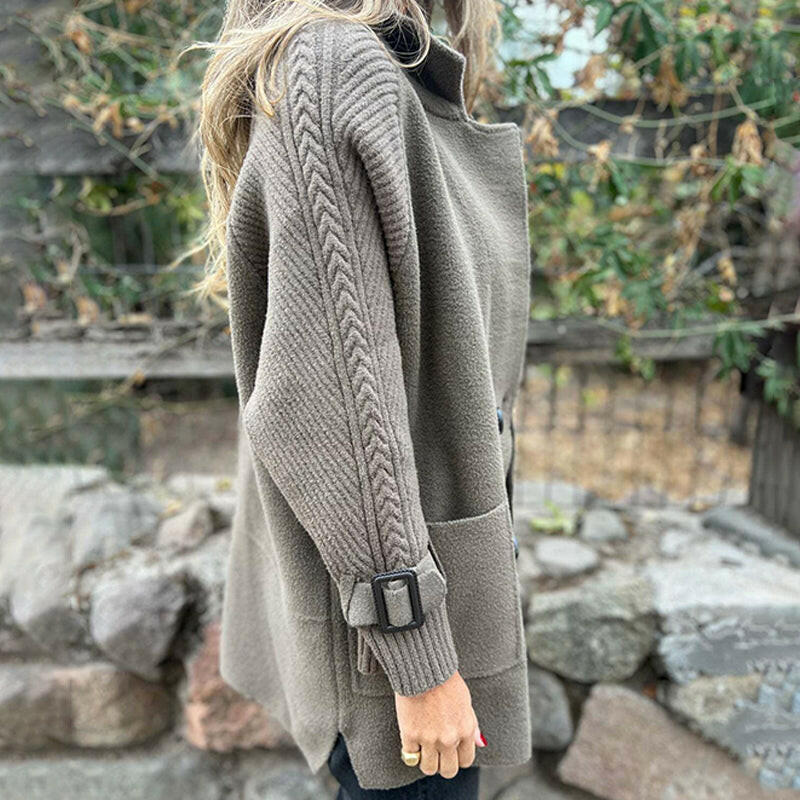 ISOLA | DOUBLE-BREASTED LONG COAT