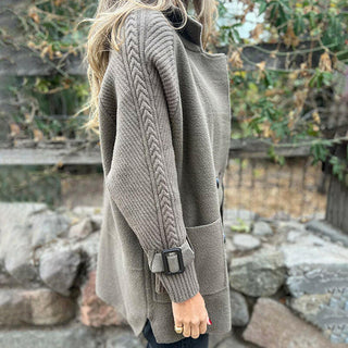 ISOLA | DOUBLE-BREASTED LONG COAT