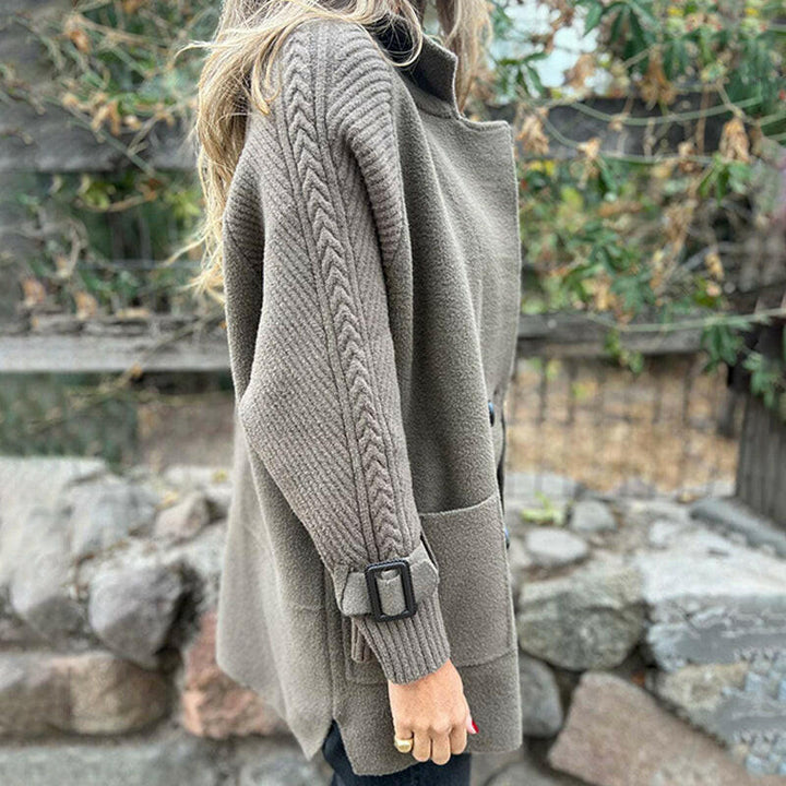ISOLA | DOUBLE-BREASTED LONG COAT
