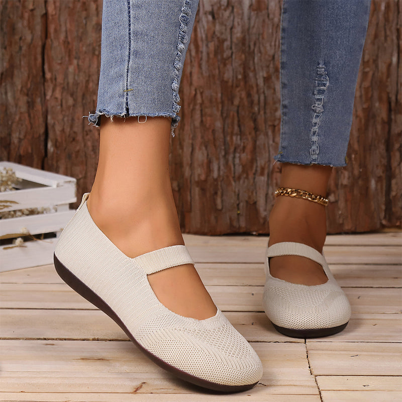 VALERIE | KNIT BALLET FLATS