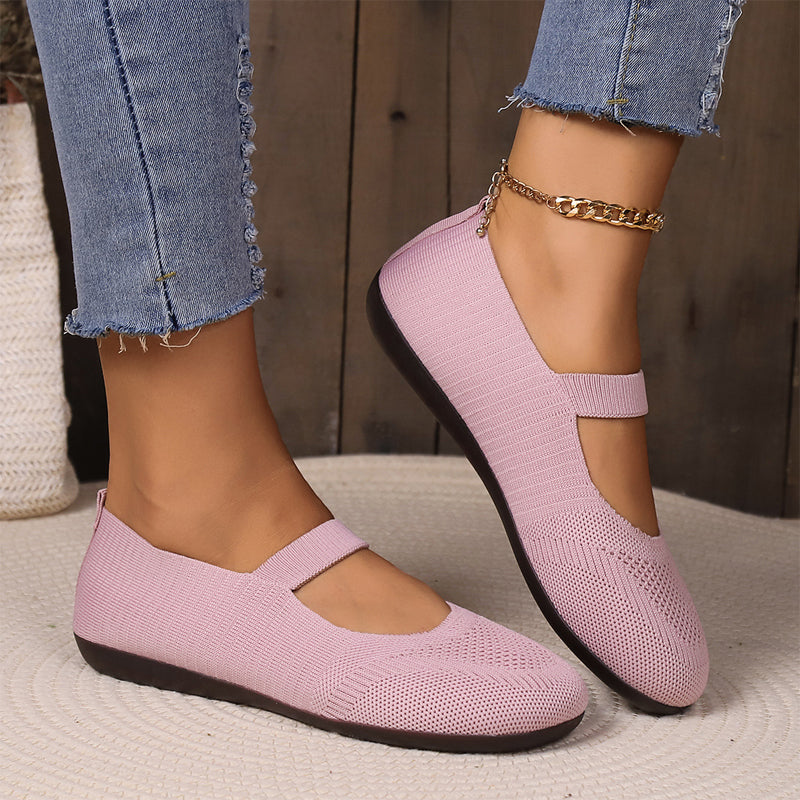 VALERIE | KNIT BALLET FLATS