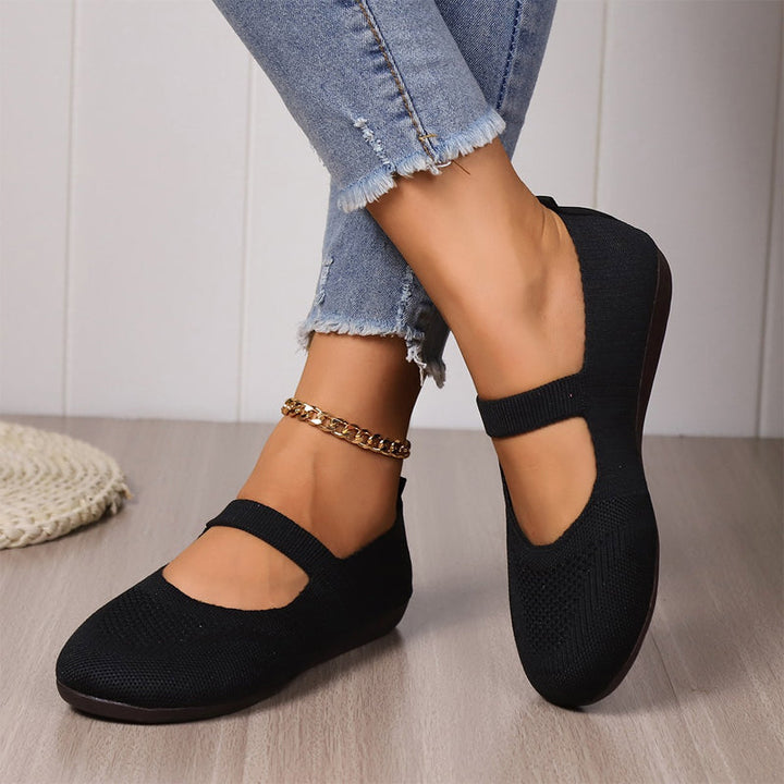 VALERIE | KNIT BALLET FLATS