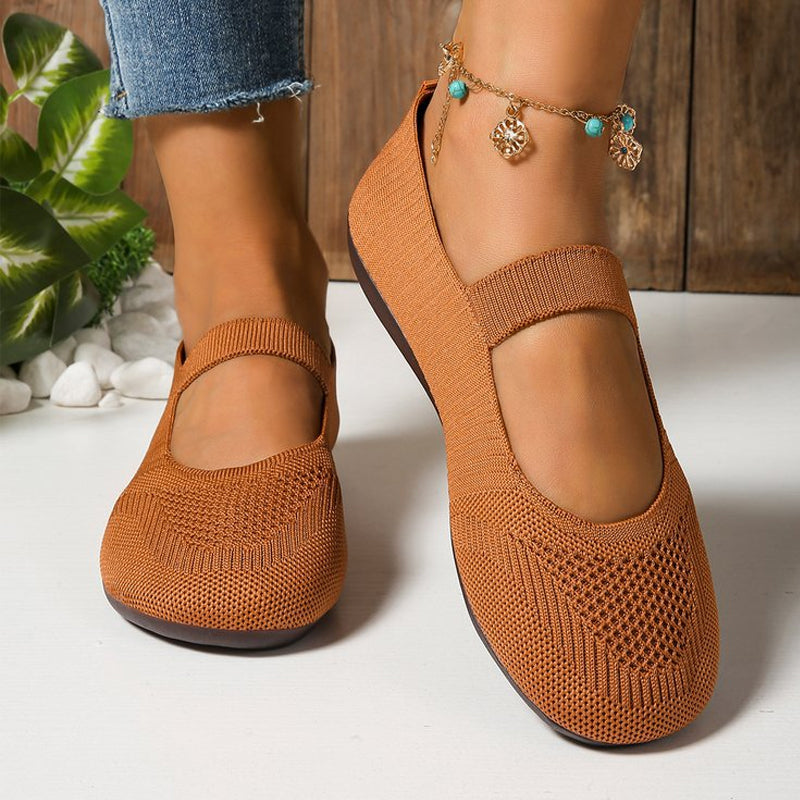 VALERIE | KNIT BALLET FLATS