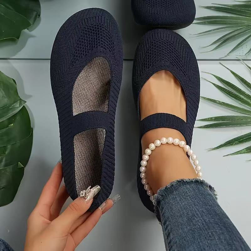 VALERIE | KNIT BALLET FLATS