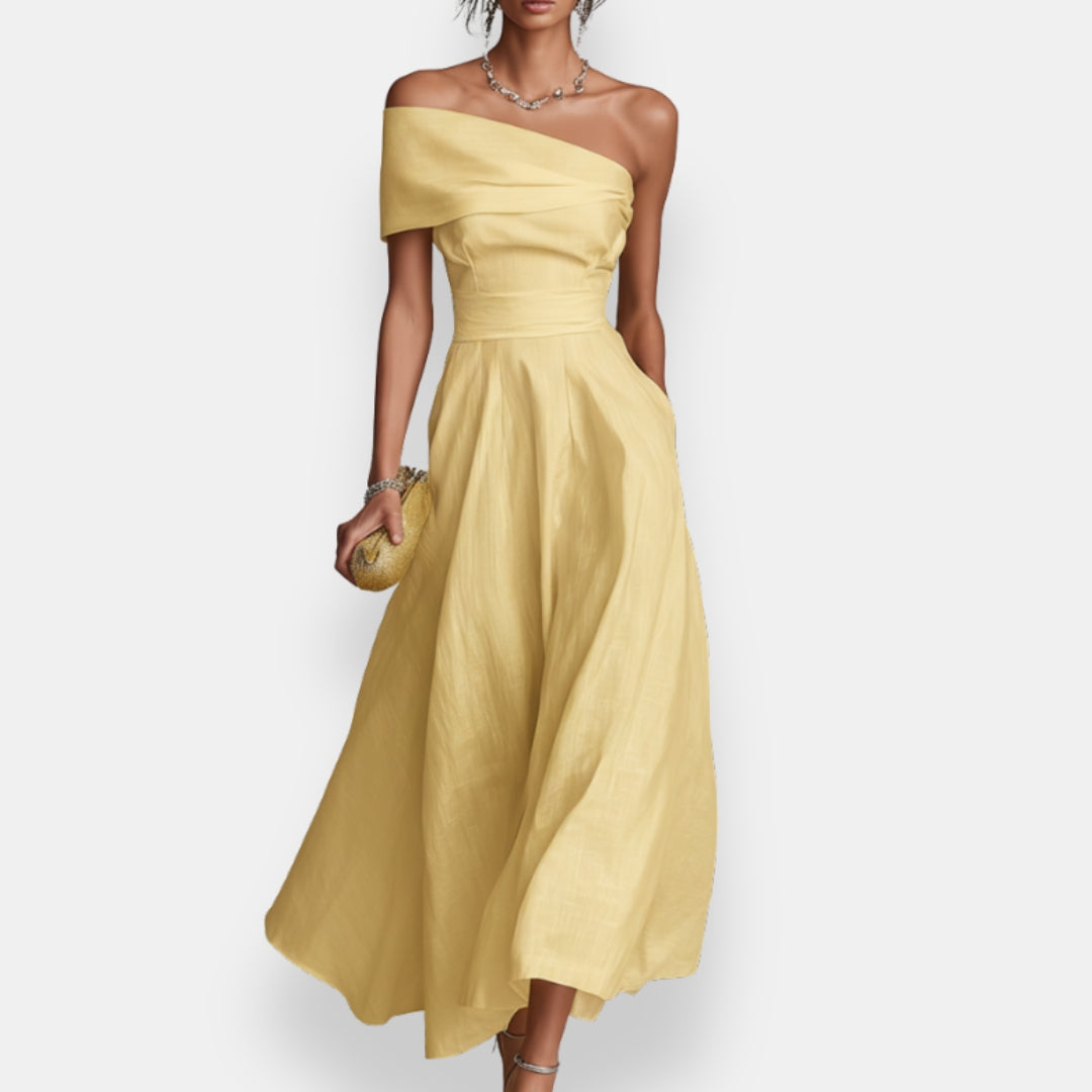 Steren | One-Shoulder Occasion Dress - Image 1
