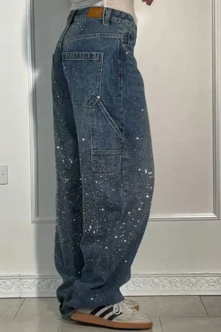 Nova | Sparkle Wide-Leg Jeans