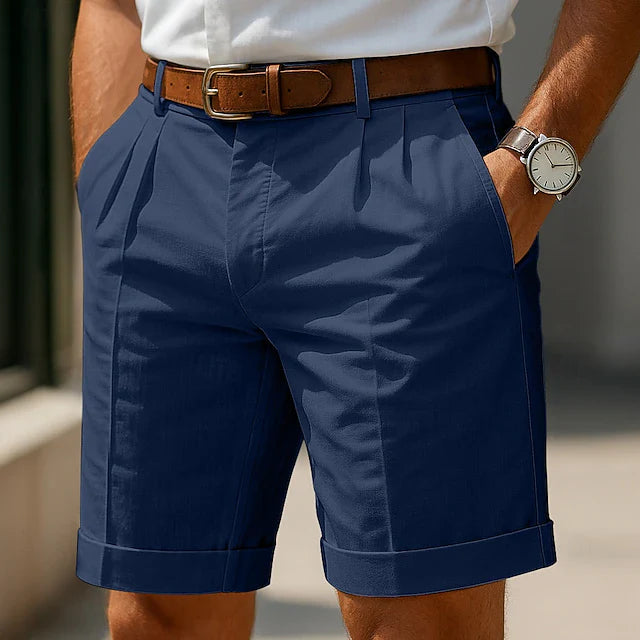 Varel | Pleated Bermuda Shorts - Image 4